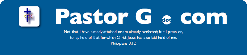 Pastor G dot com banner